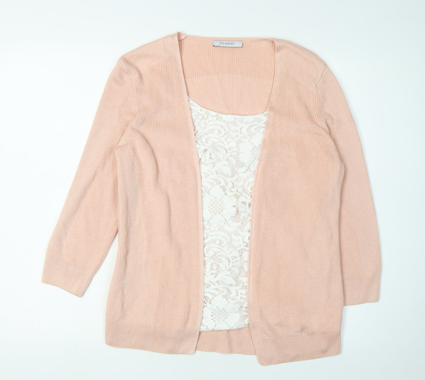 Marks and Spencer Women's Pink Cardigan Size 12