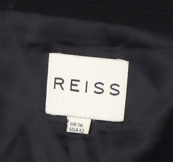 Reiss Women's Black Pencil Skirt Size 16
