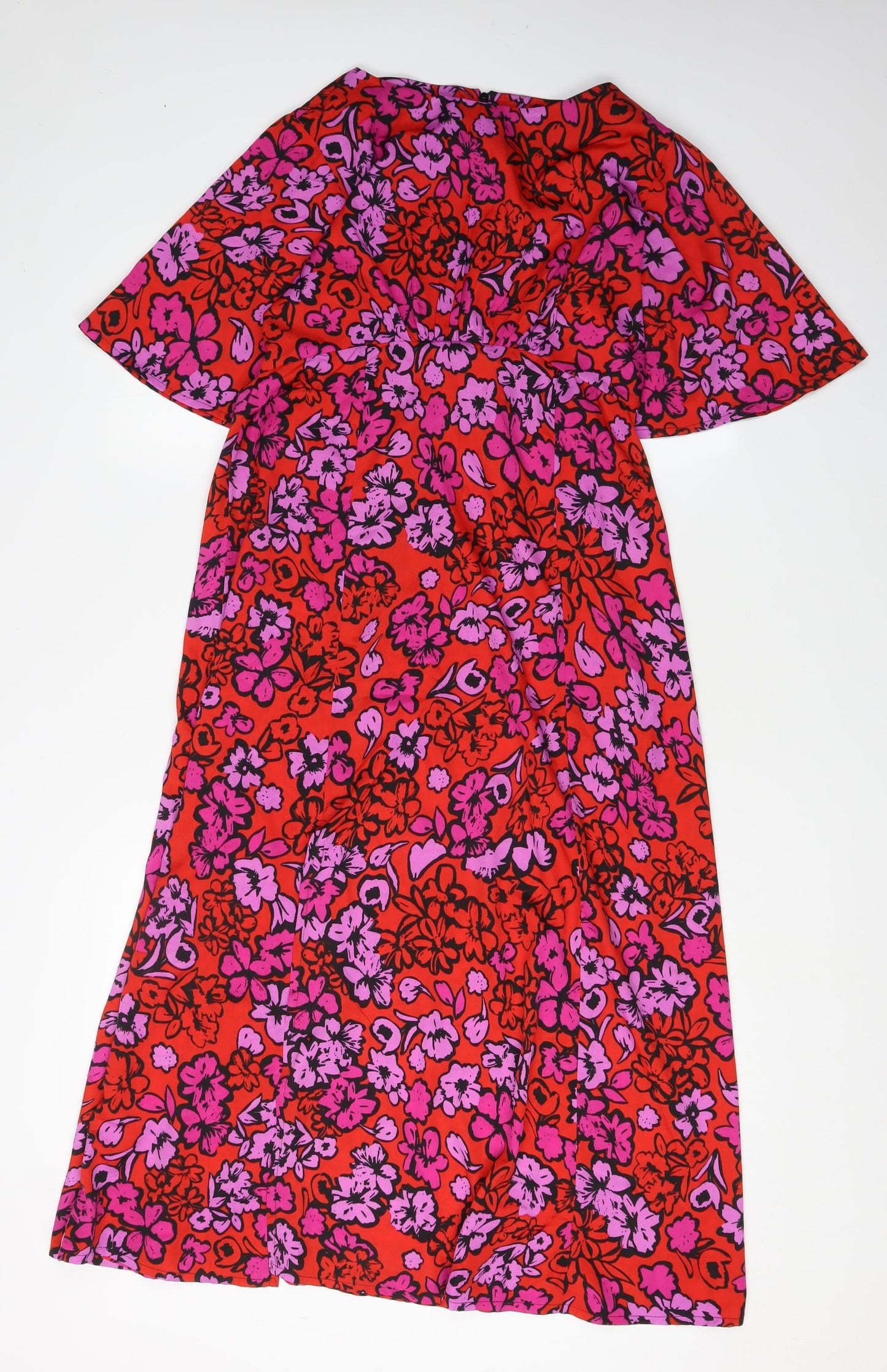 Influence Women's Multicoloured Floral Dress Size 12