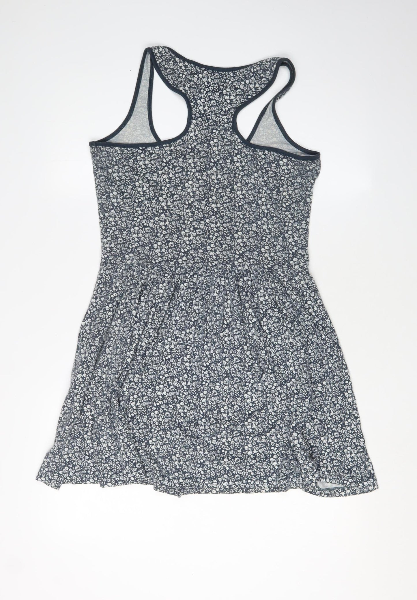 Jack Wills Women’s Blue Floral Skater Dress Size 10