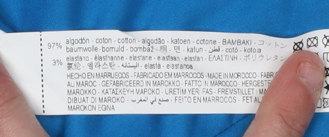 Zara Women's Blue XS Collared Shirt Dress