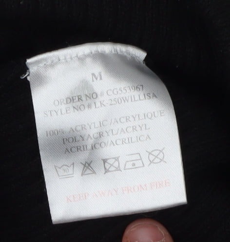 Brave Soul Women's Black Medium Pencil Skirt