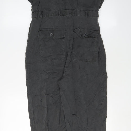 GAP Women's Grey Jumpsuit Size 12 Short Sleeve