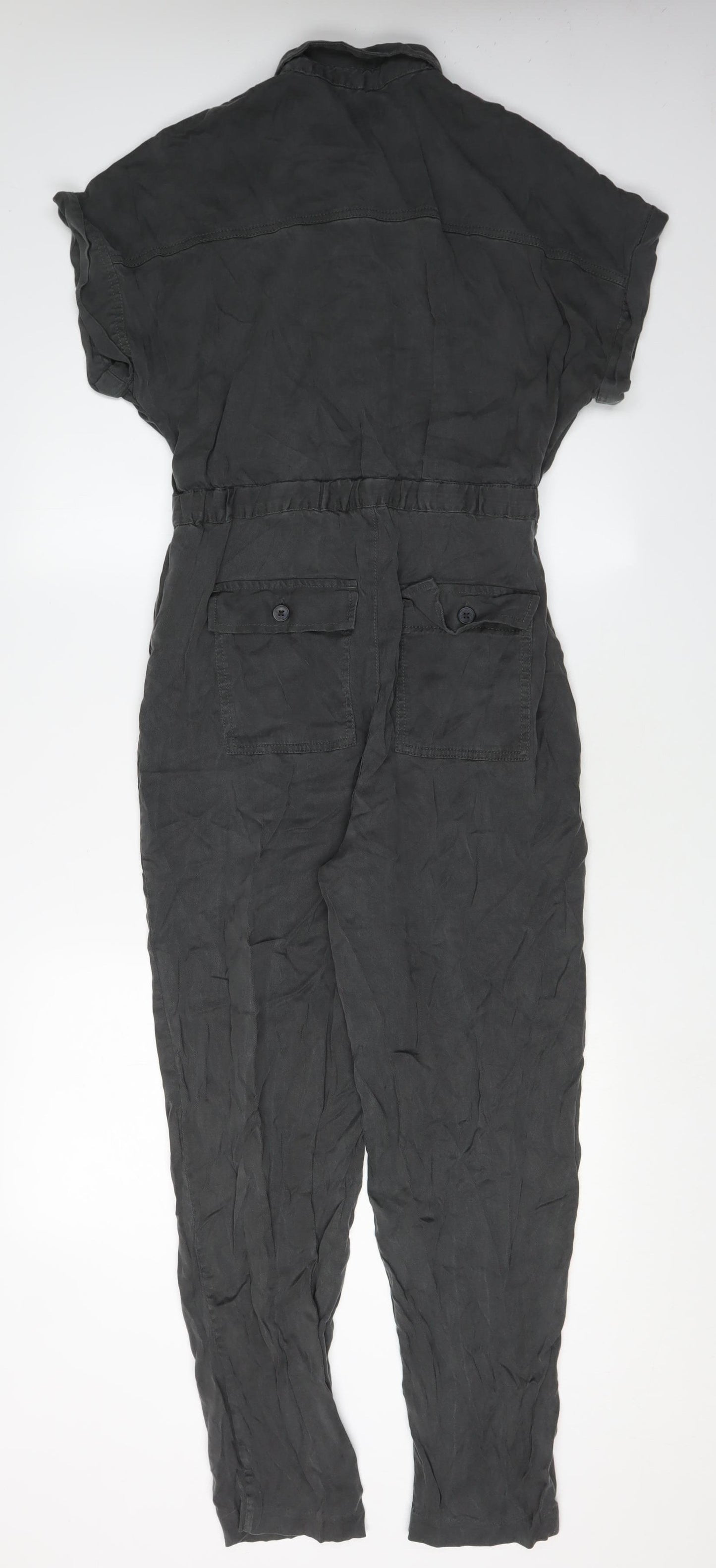 GAP Women's Grey Jumpsuit Size 12 Short Sleeve