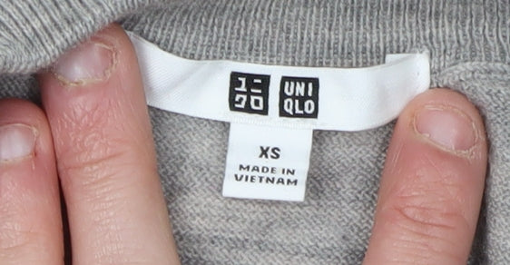 UNIQLO Women's Grey Wool Cardigan XS