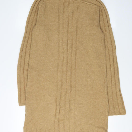 NEXT Women's Beige XS Knit Dress Roll Neck Winter