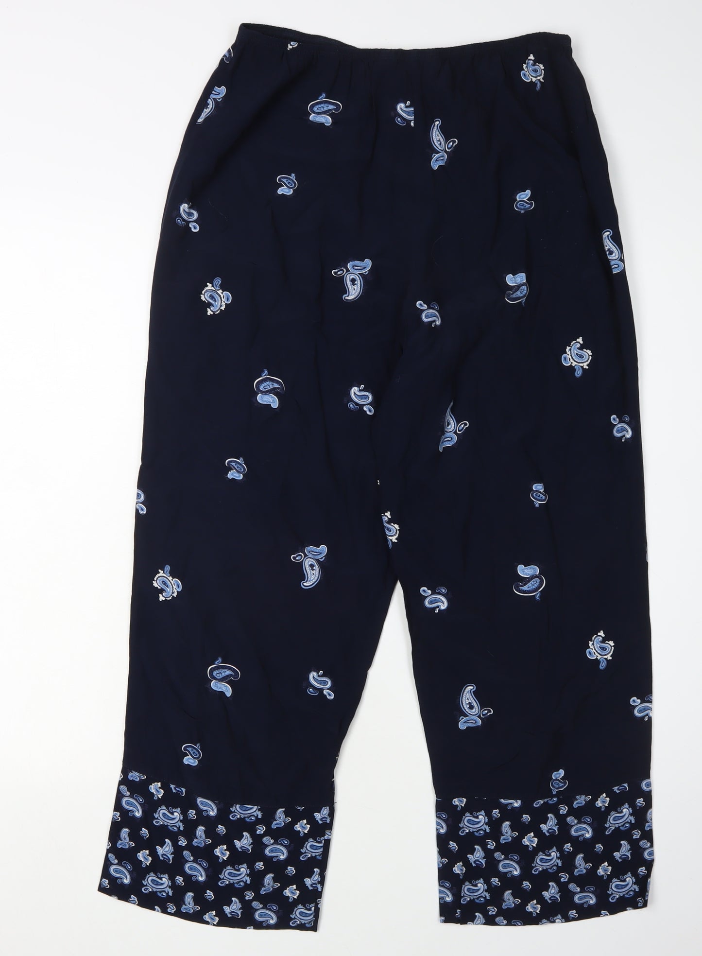 Dorothy Perkins Women's Black Paisley Trousers