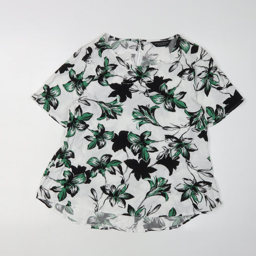 Dorothy Perkins Women's Floral Blouse 8 Multicoloured