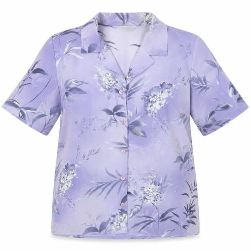 Berketex Women's Purple Floral Blouse, Size 14, Petite