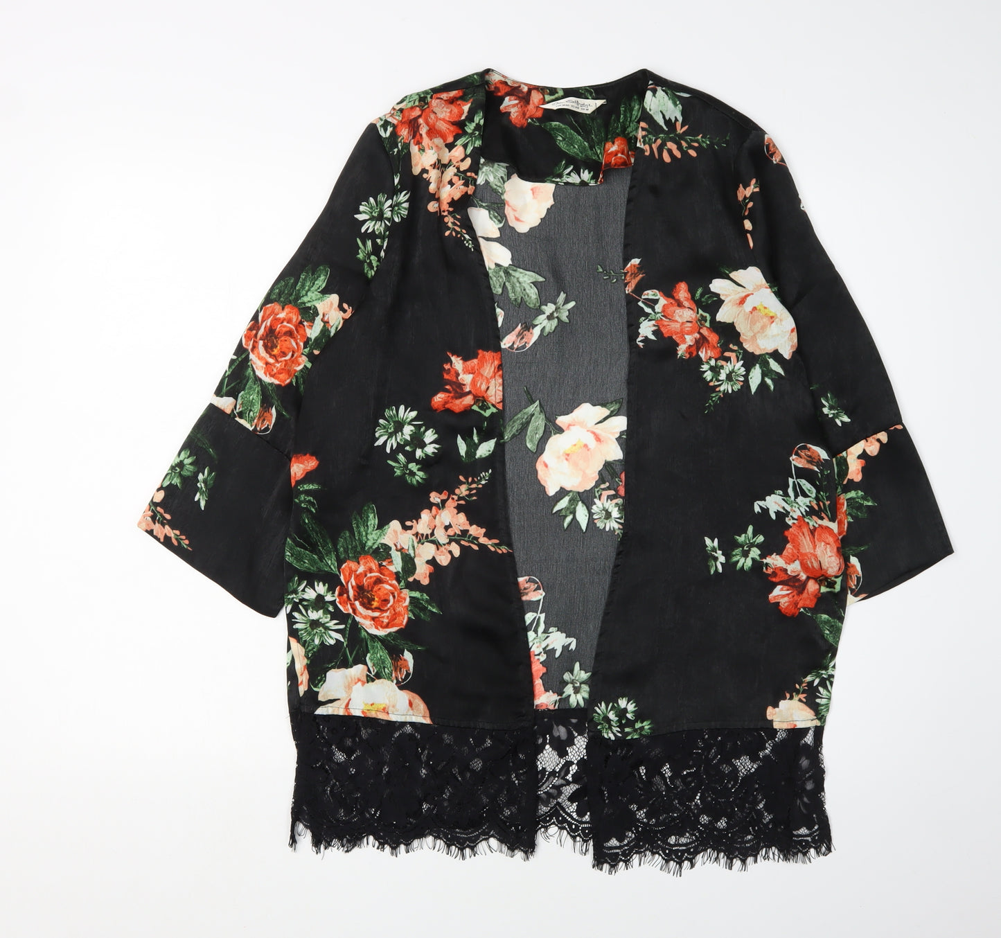 Miss Selfridge Women's Multicoloured Kimono Jacket, Size 10