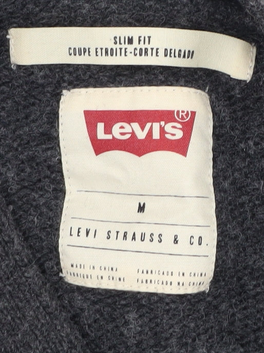 Levi's Black Cardigan V-Neck Slim Fit M