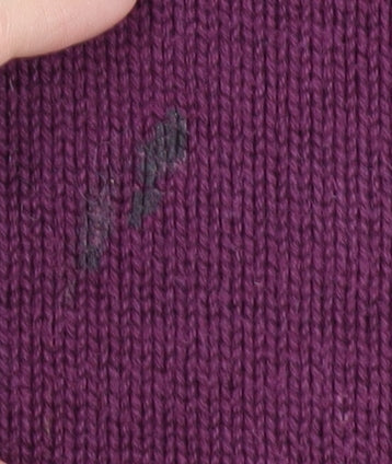 Maine New England Men's Purple V-Neck Jumper L