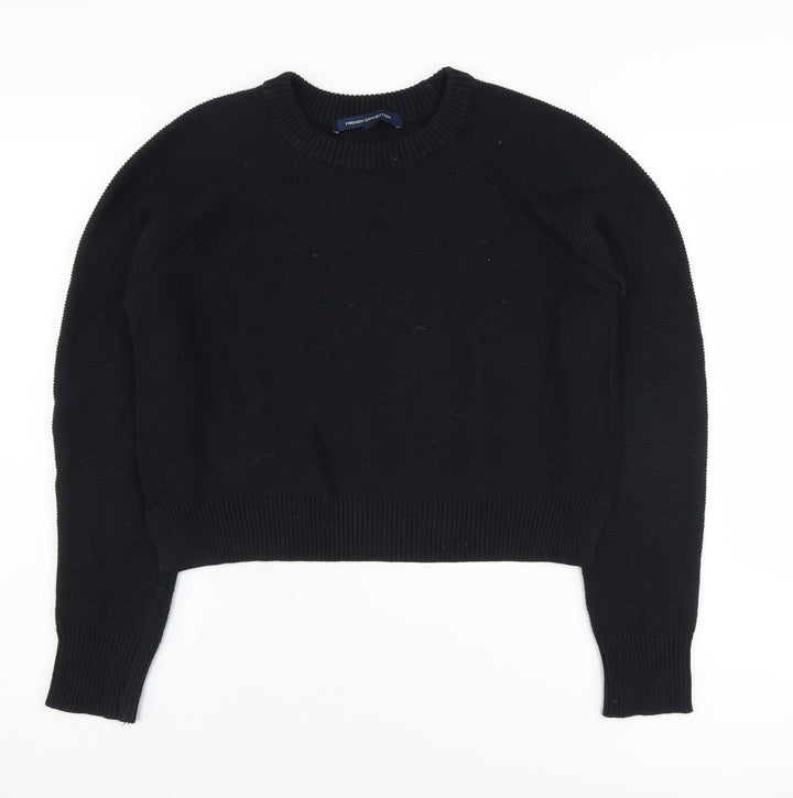 French Connection Women's Black Pullover Jumper Small