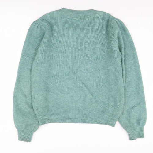 Vero Moda Women's Green Pullover Jumper L