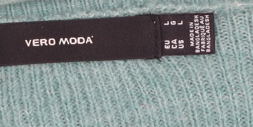 Vero Moda Women's Green Pullover Jumper L