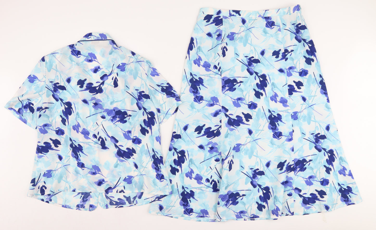 Eastex Women's Blue Floral Set Size 12 Set