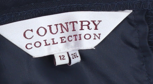 Country Collection Women's Black Pencil Skirt, Size 12