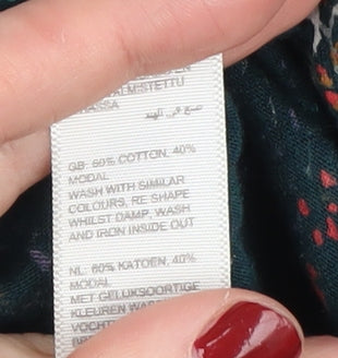 Fat Face Women's Multicoloured Paisley Tunic Blouse Size 12