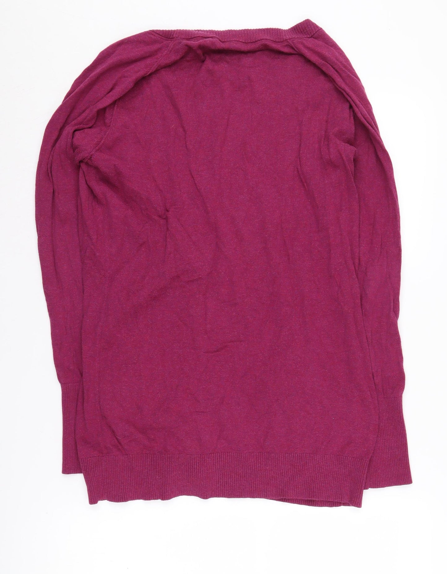 Fat Face Women's Purple Cardigan Size 18 Cotton