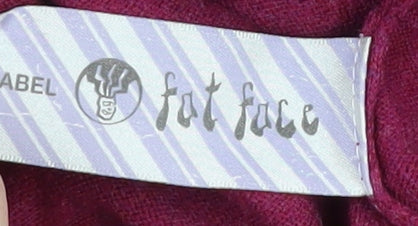 Fat Face Women's Purple Cardigan Size 18 Cotton