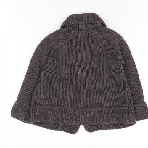 Monsoon Brown Girls' Cardigan 3-4 Years - Warm & Stylish