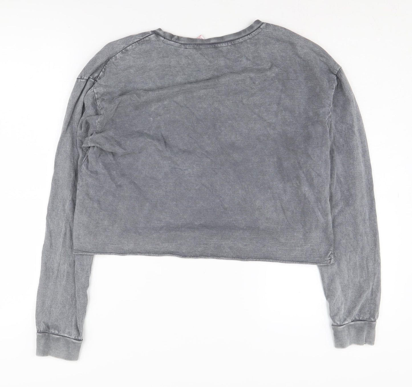 Barbie Women’s Grey Pullover Sweatshirt Size XS