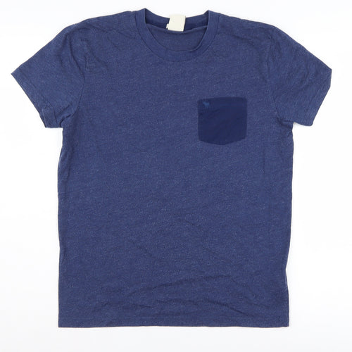 Abercrombie & Fitch Blue Men's S Cotton T-Shirt