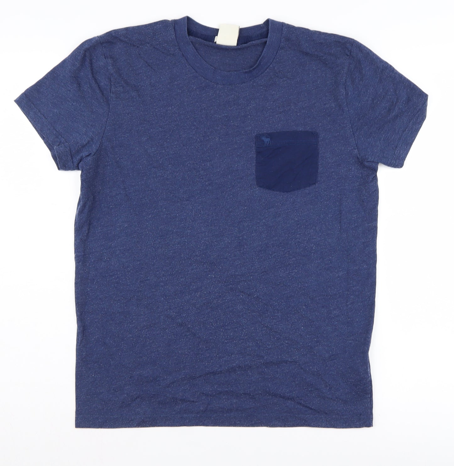 Abercrombie & Fitch Blue Men's S Cotton T-Shirt