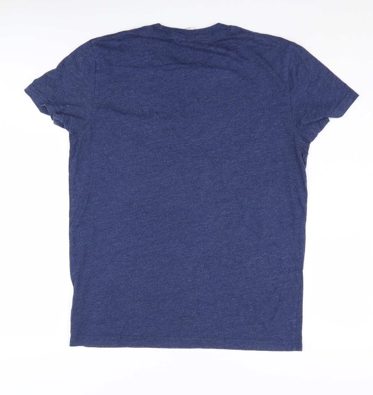 Abercrombie & Fitch Blue Men's S Cotton T-Shirt