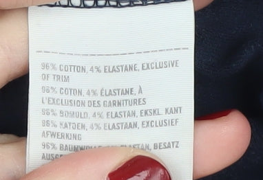 Hollister Women's Blue Lace Camisole Top Medium