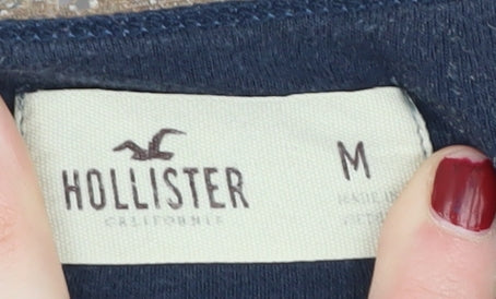 Hollister Women's Blue Lace Camisole Top Medium