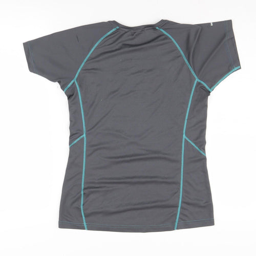 Rab Women's Grey Athletic T-Shirt Size 12