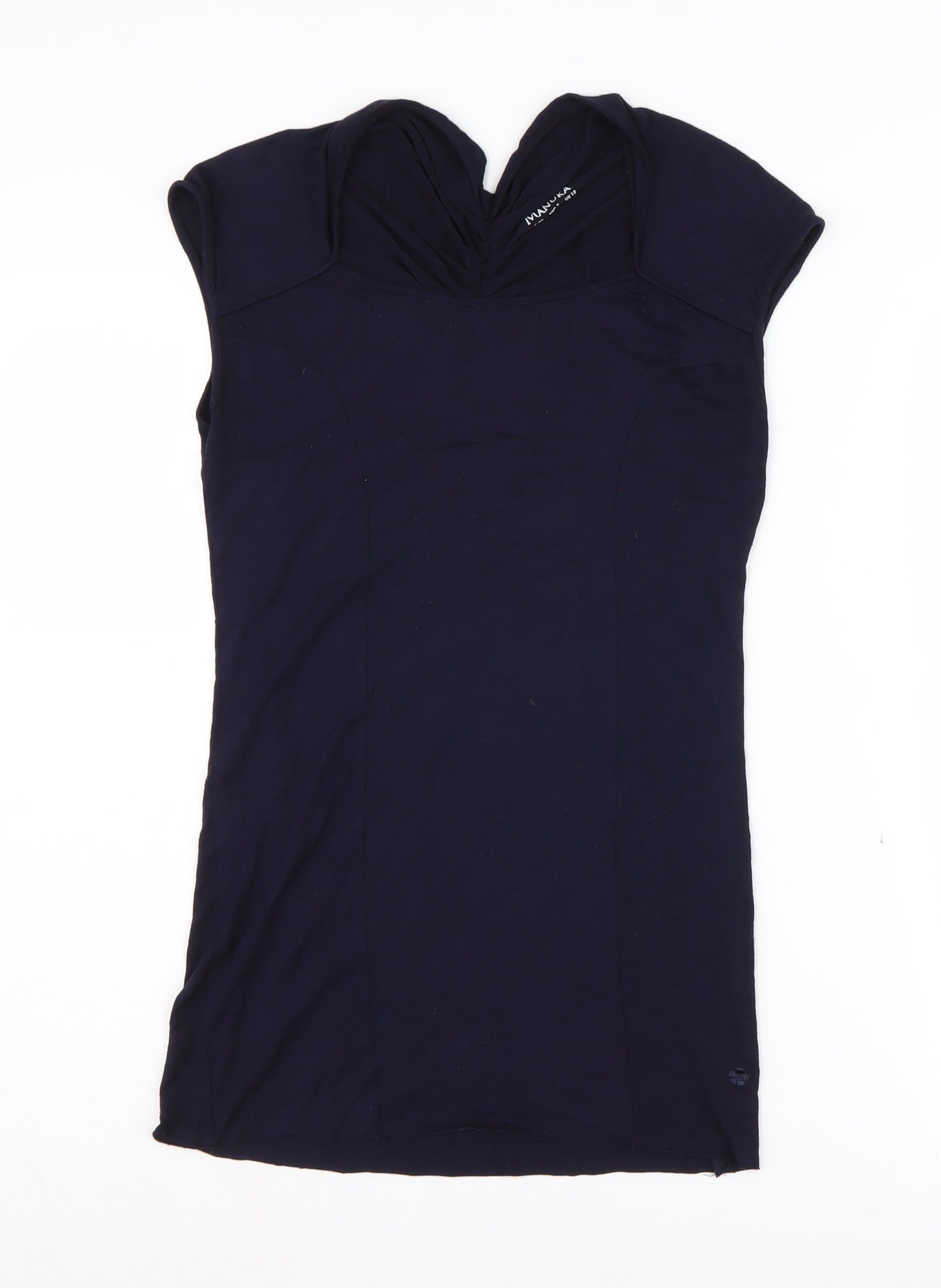 Manuka Women Blue Sleeveless Top UK 12