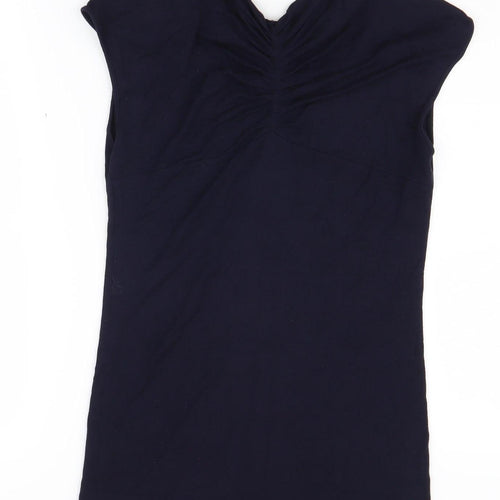 Manuka Women Blue Sleeveless Top UK 12