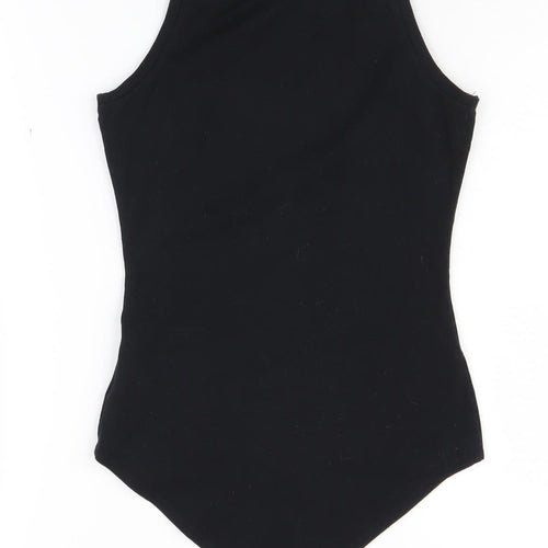 Ellesse Women's Black Bodysuit Size 6 - Comfort & Stretch