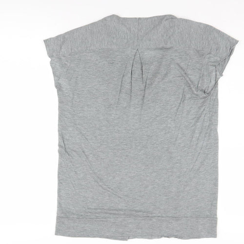 DKNY Jeans Women's Grey Short Sleeve Jersey T-Shirt