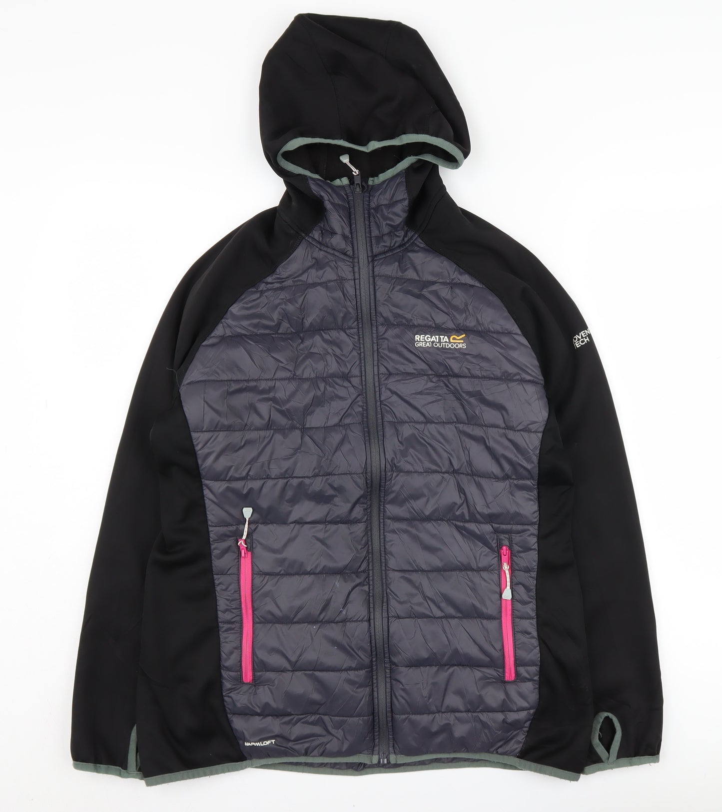 Regatta Women's Black Puffer Jacket Size 16