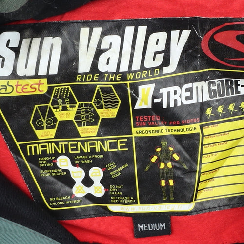 Sun Valley Red Ski Jacket M Waterproof Unisex