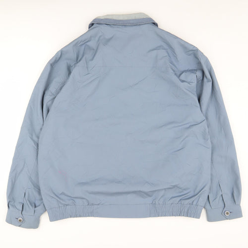 Northwood Men's Blue Bomber Jacket Size L