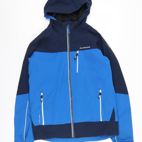 Dare 2b Unisex Adults Blue Waterproof Jacket Size 10