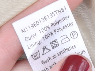 Bm Women's Beige Regular Fit Jacket, Size M, Casual