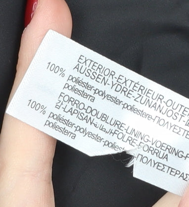 Zara Women's Black Sleeveless Puffer Waistcoat M