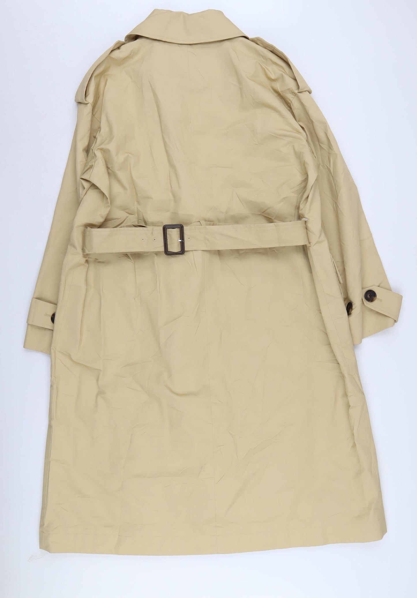 Marks and Spencer Women's Beige Trench Coat Size 14