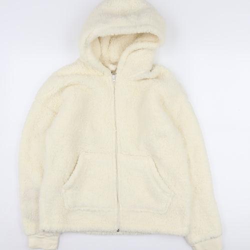 Marks and Spencer Ivory S Women's Full Zip Hoodie
