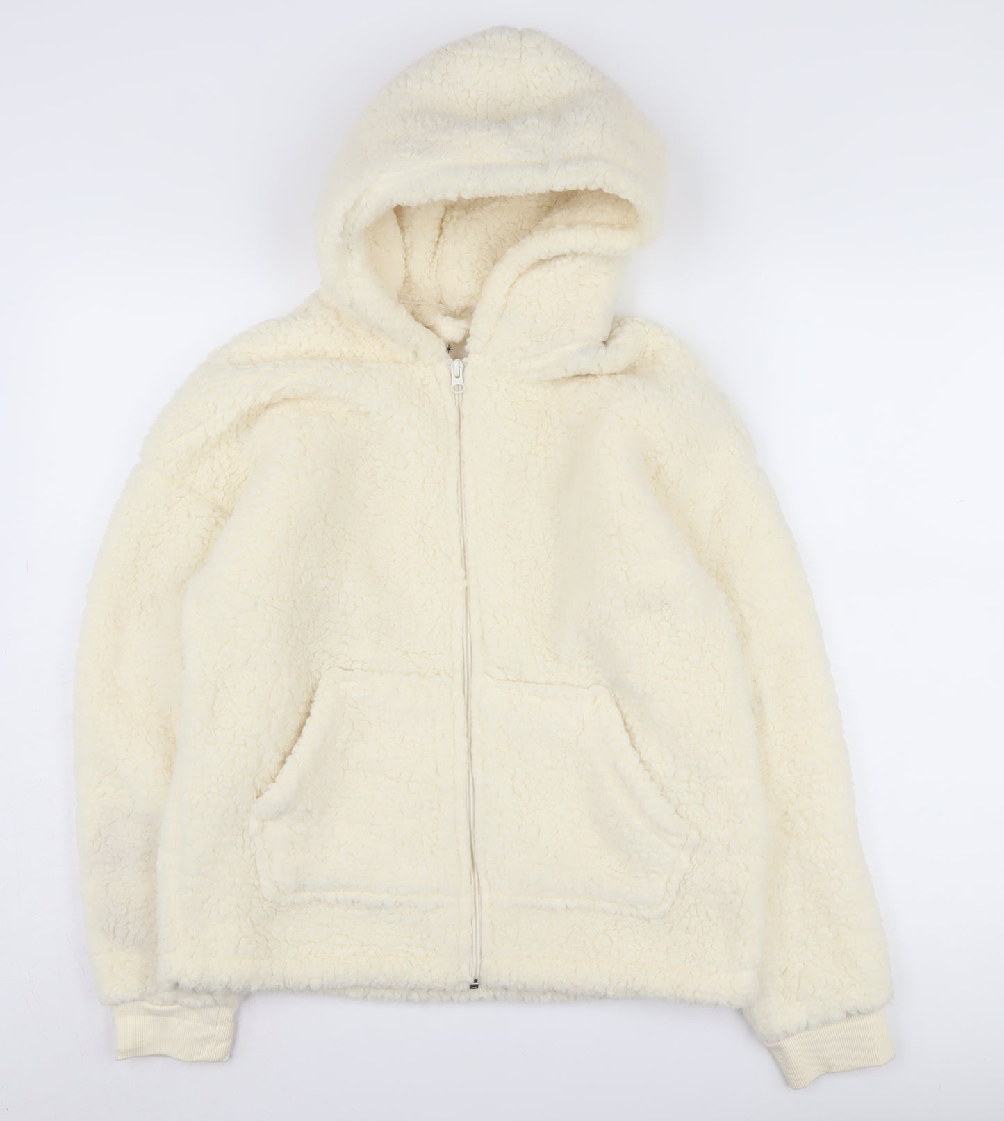 Marks and Spencer Ivory S Women's Full Zip Hoodie