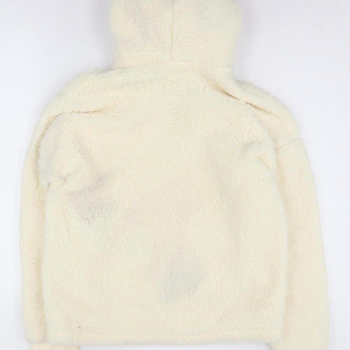 Marks and Spencer Ivory S Women's Full Zip Hoodie