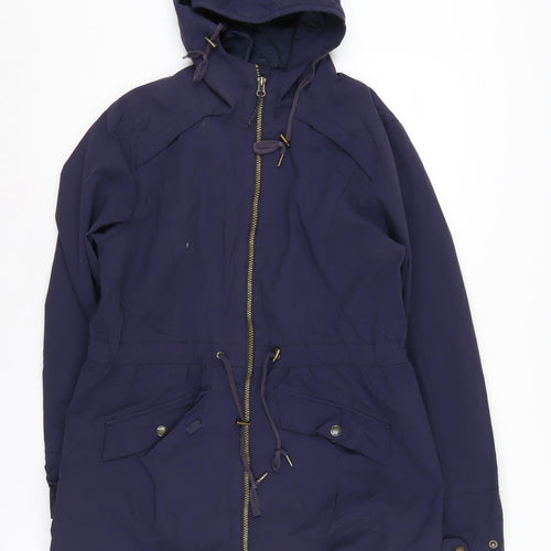 Tog Twenty Four Women's Blue Parka Jacket Size 10