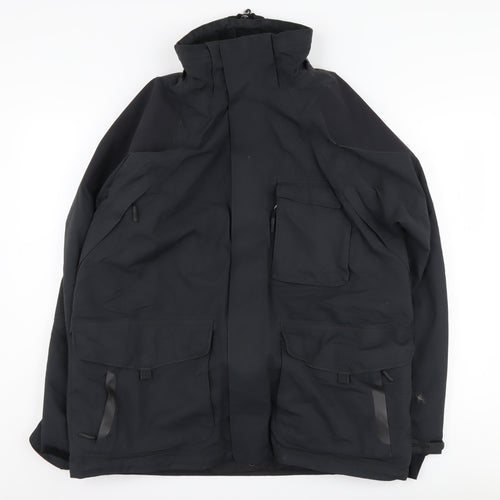 White Stuff Men's Black XL Basic Windbreaker Jacket