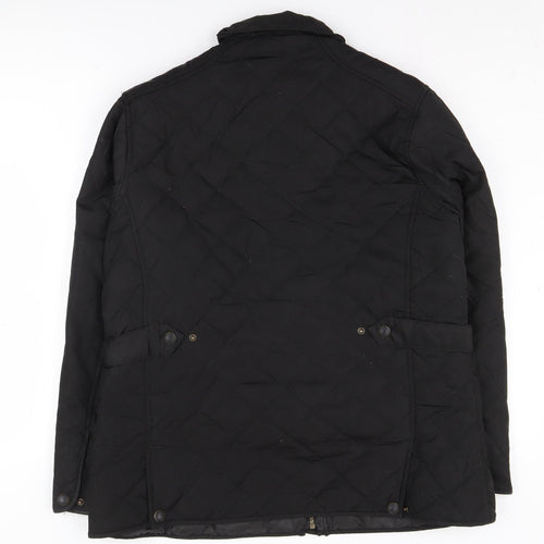 Regatta Women's Black Quilted Jacket Size 16 Casual