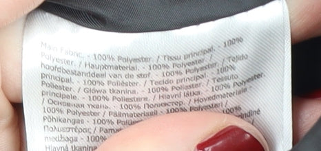 Regatta Women's Black Quilted Jacket Size 16 Casual